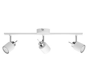 Aplique 35W GU10 3 luces Meranti blanco