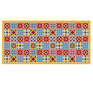 Alfombra de cocina 70x140 cm Baldosa Portuguesa diseños