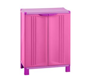 Armario 2 puertas rosado Rimax.