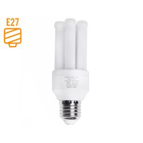 Ampolleta LED 9W E27 luz día Mini Tubo Elfa.