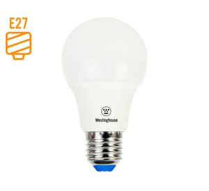 Ampolleta LED 9W E27 luz cálida Bola