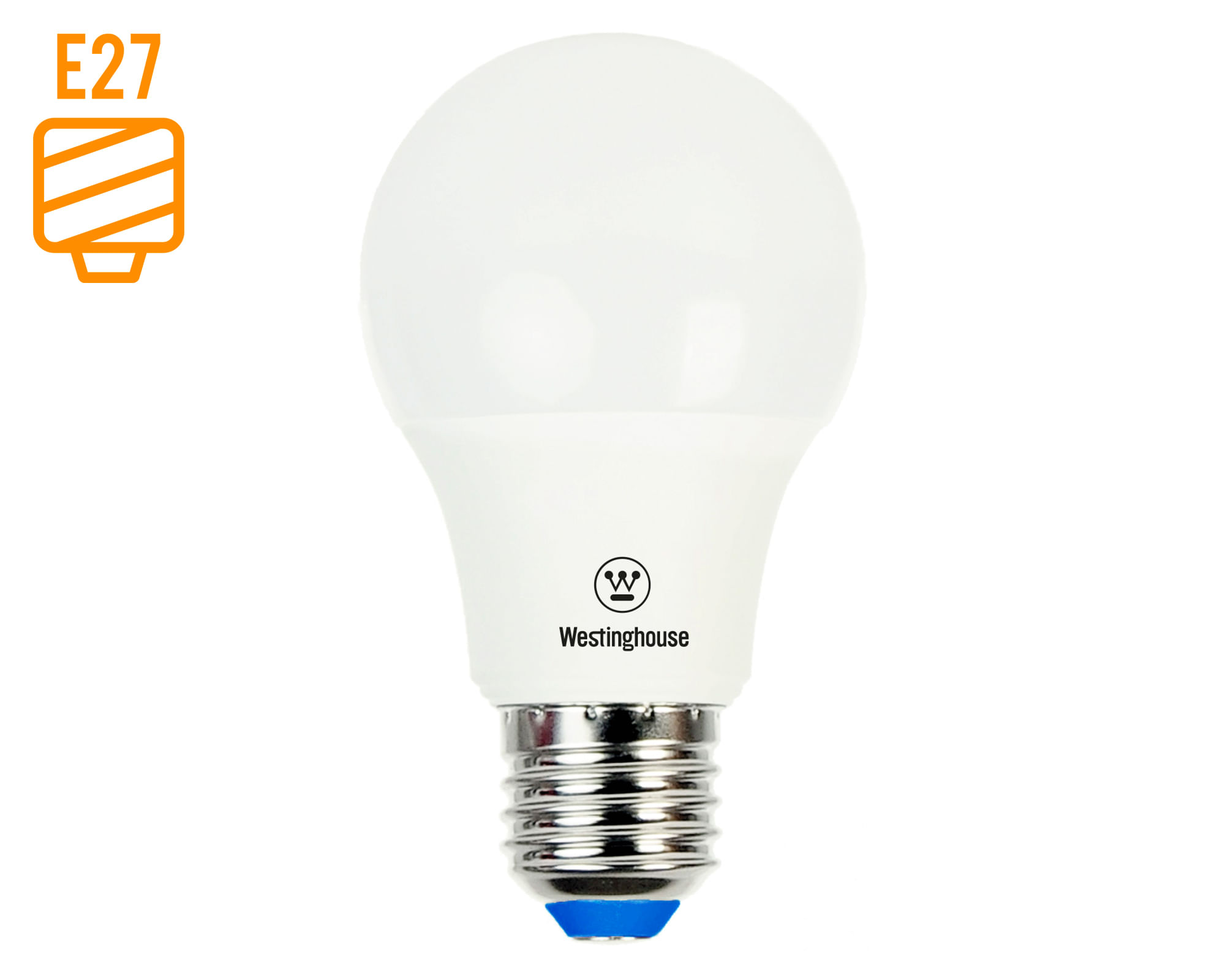 Ampolleta LED 9W E27 luz cálida Bola