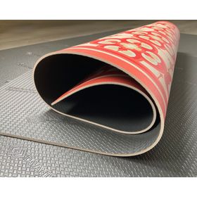 Alfombra de cocina 50x70 cm Flor Árabe coral