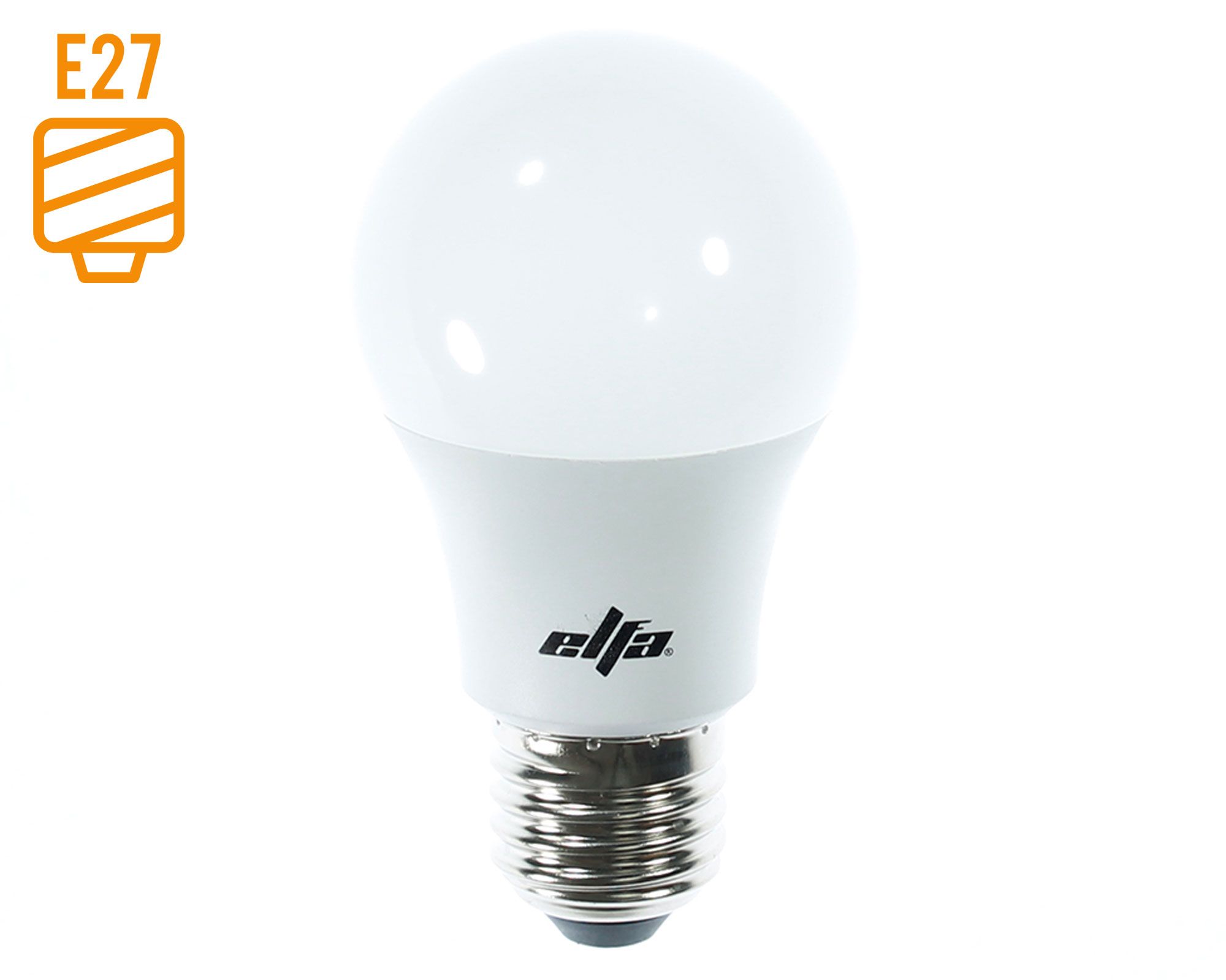 Ampolleta LED 6W E27 luz cálida Elfa