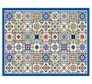 Alfombra de cocina 70x100 cm Baldosa Española diseños