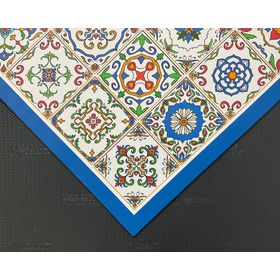 Alfombra de cocina 70x100 cm Baldosa Española diseños