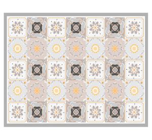 Alfombra de cocina 50x70 cm Baldosa Clásica amarillo