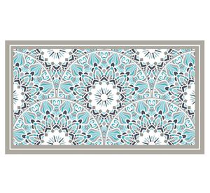 Alfombra de cocina 50x90 cm Mandala tradicional calipso