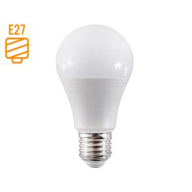 Ampolleta LED 9W E27 luz día blanca A58