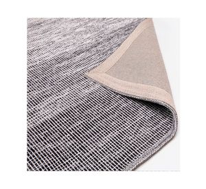 Alfombra Cairo algodón negro 200x300 cm