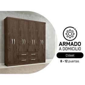 Armado de closet 8; 10 y 12 puertas