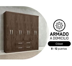 Armado de closet 8; 10 y 12 puertas