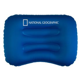 Almohada inflable Full azul National Geographic