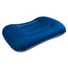 Almohada inflable Full azul National Geographic