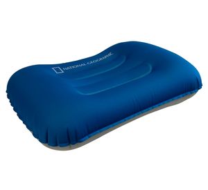 Almohada inflable Full azul National Geographic