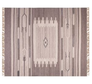 Alfombra 160x230 cm Handwoven Eco Ethnic D1 taupe Dib