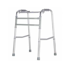 Andador aluminio doble barra gris