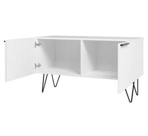 Aparador arrimo rectangular Phoenix 50x90x37 cm blanco