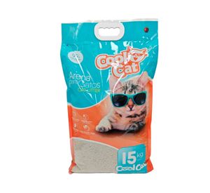 Arena sanitaria aglutinante gatos 15 kg