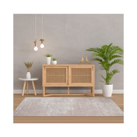 Alfombra 120x180 cm wash geo beige Cotidiana