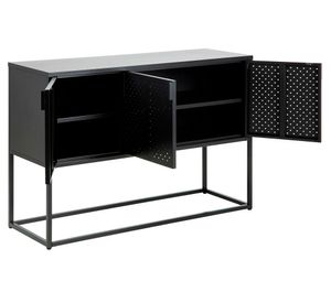 Arrimo 3 puertas Newton negro