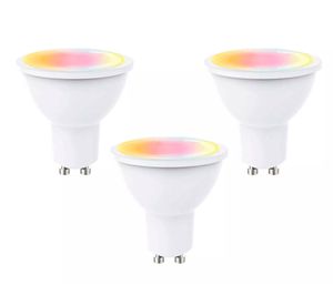 Ampolleta LED Smart 5W GU10 RGB 3 unidades
