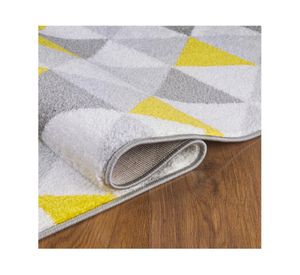 Alfombra pasillo 70x230 cm Florida amarillo