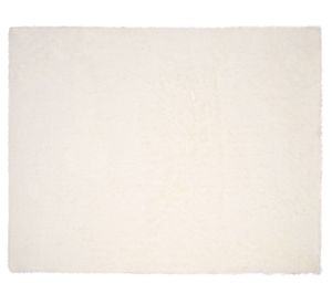 Alfombra Shaggy Tofu White 160x230 cm