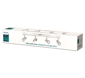 Aplique 35W GU10 4L Meranti blanco