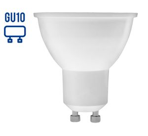 Ampolleta led 7W GU10 luz cálida 38º 3000K