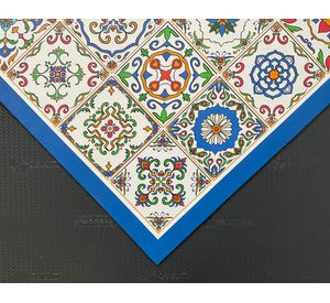 Alfombra de cocina 70x140 cm Baldosa Española diseños
