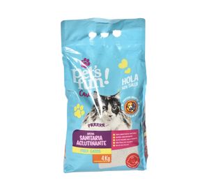 Arena sanitaria 4 kg Aglutinante aroma lavanda