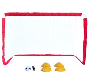 Arco de fútbol 56,5x122x76,5 cm 7 piezas Gamepower.