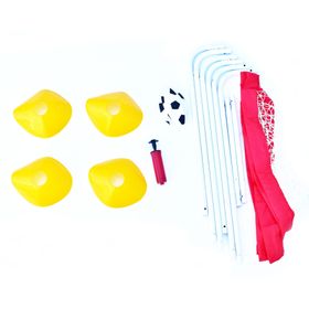 Arco de fútbol 56,5x122x76,5 cm 7 piezas Gamepower.