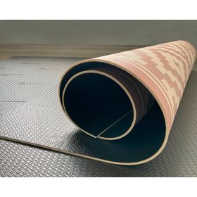 Alfombra de cocina 50x70 cm Rombos rosado