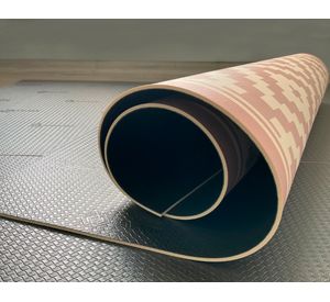 Alfombra de cocina 50x70 cm Rombos rosado