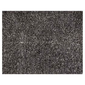 Alfombra 170x240 cm Flokati negro Dib.