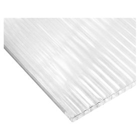 Alveolar 4x2100x5800 mm policarbonato transparente dvp