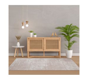 Alfombra 140x200 cm wash geo beige Cotidiana