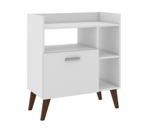 Aparador arrimo rectangular Apolo 80x70x36 cm blanco