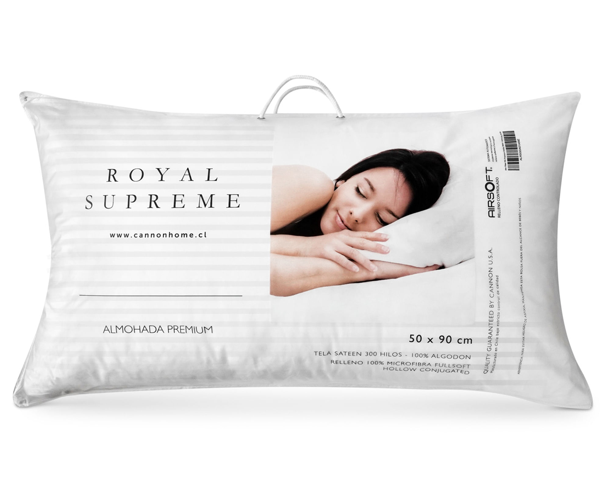 Cannon Almohada 50x90 cm Premium Dobby Royal Supreme