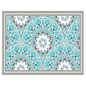 Alfombra de cocina 40x60 cm Mandala tradicional calipso