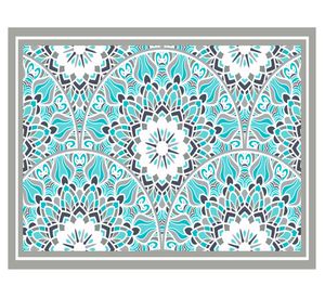 Alfombra de cocina 40x60 cm Mandala tradicional calipso