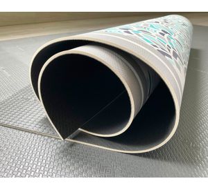 Alfombra de cocina 40x60 cm Mandala tradicional calipso