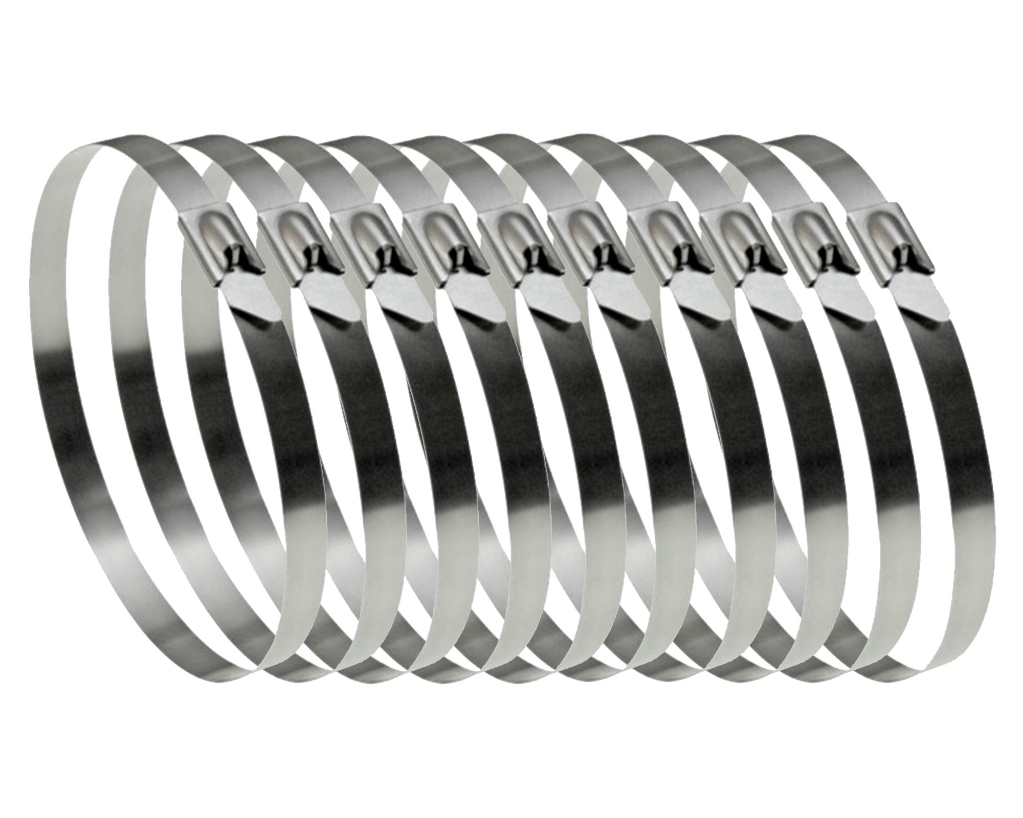 Amarra inoxidable 150x4.6 mm 10 unidades