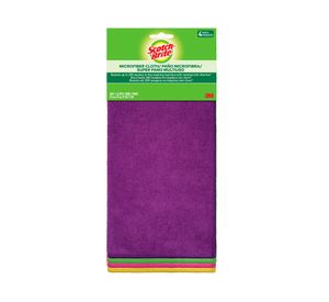 Paño multiuso Microfibra colors x4 29x29cm