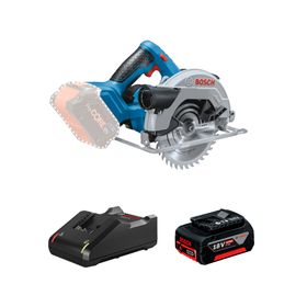 Combo sierra circular inalámbrica 6 1/2" 18V GKS 18V-57 + batería 4.0 Ah + cargador