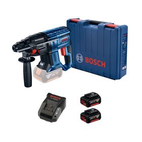 Rotomartillo inalámbrico 18V GBH 180-LI + 2 baterías 4.0 Ah Bosch.