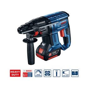 Rotomartillo inalámbrico 18V GBH 180-LI + 2 baterías 4.0 Ah Bosch.