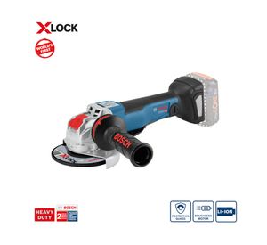 Esmeril angular inalámbrico 18V GWX 18V-10 PC Bosch.